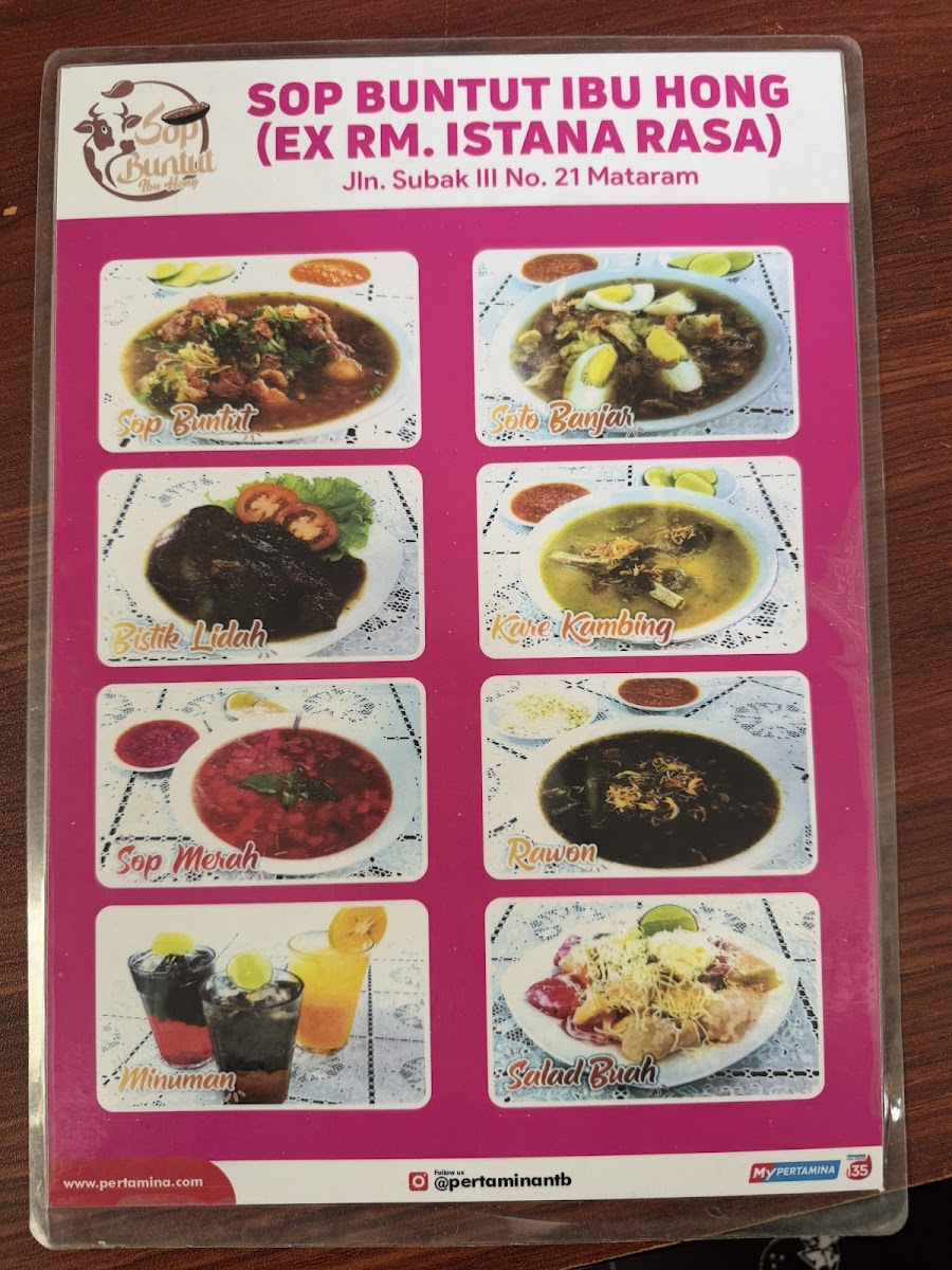 Menu Sop Buntut Ibu Hong (Ex. Istana Rasa)-10