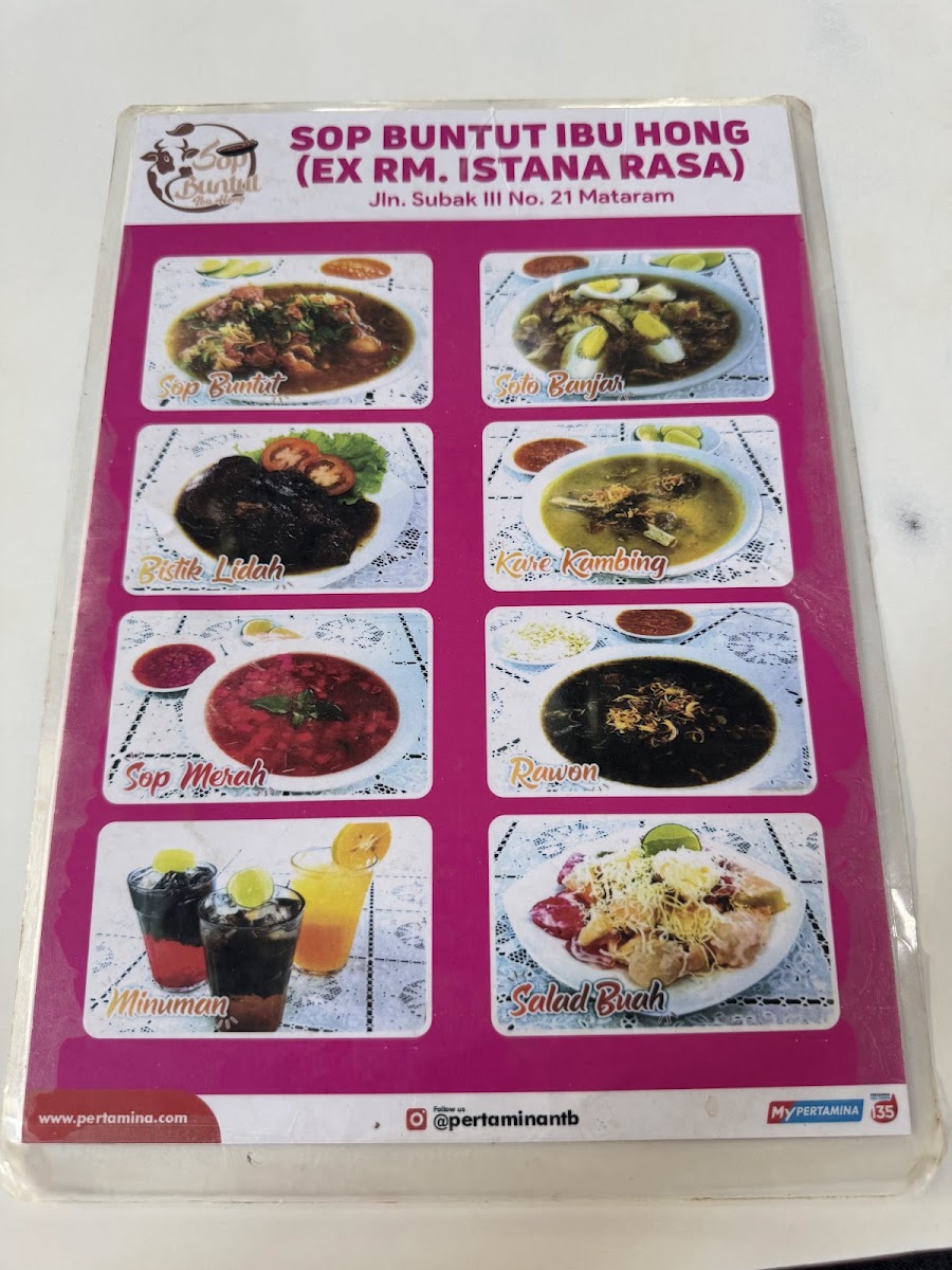 Menu Sop Buntut Ibu Hong (Ex. Istana Rasa)-4